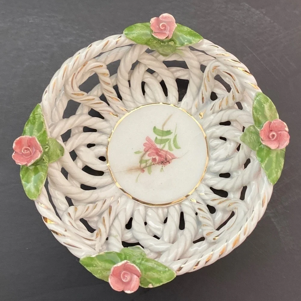 Tiny Vintage Trinket Dish